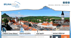 Desktop Screenshot of bilina.cz